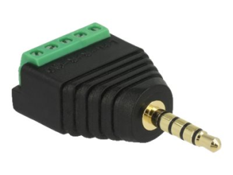 Delock Audio-Adapter - 5-poliger Mini-Stecker