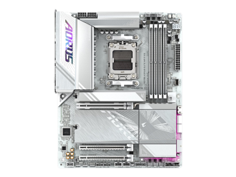 Gigabyte AORUS X870E ELITE WIFI7 ICE - Motherboard - ATX - Socket AM5 - AMD X870E Chipsatz - USB4 USB-C 3.2 Gen 2x2 USB 3.2 Gen 1 USB 3.2 Gen 2 - 2.5 Gigabit LAN Bluetooth Wi-Fi 7 - Onboard-Grafik (CPU erforderlich)