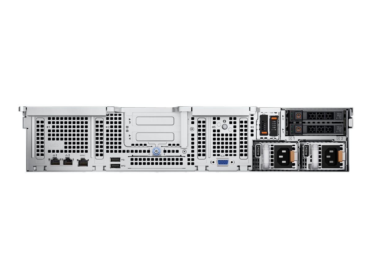 Dell PowerEdge R750xs - Server - Rack-Montage - 2U - zweiweg - 1 x Xeon Silver 4310  2.1 GHz - RAM 32 GB - SAS - Hot-Swap 8.9 cm (3.5")