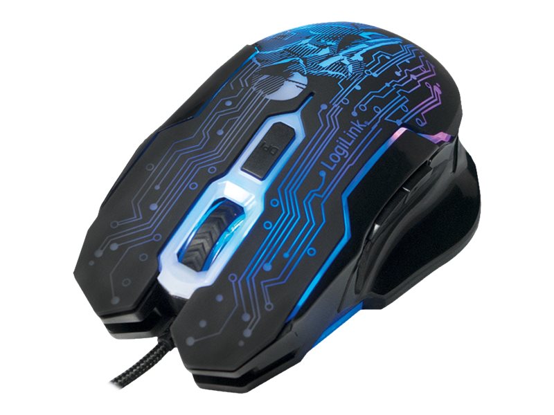 LogiLink Gaming - Maus - optisch - 6 Tasten