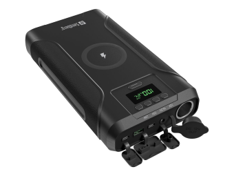 SANDBERG Survivor 7in1 - Powerbank - 76800 mAh - 276.48 Wh - 5 A - 5 Ausgabeanschlussstellen (DC5521, 2 x 24-poliger USB-C (PD)
