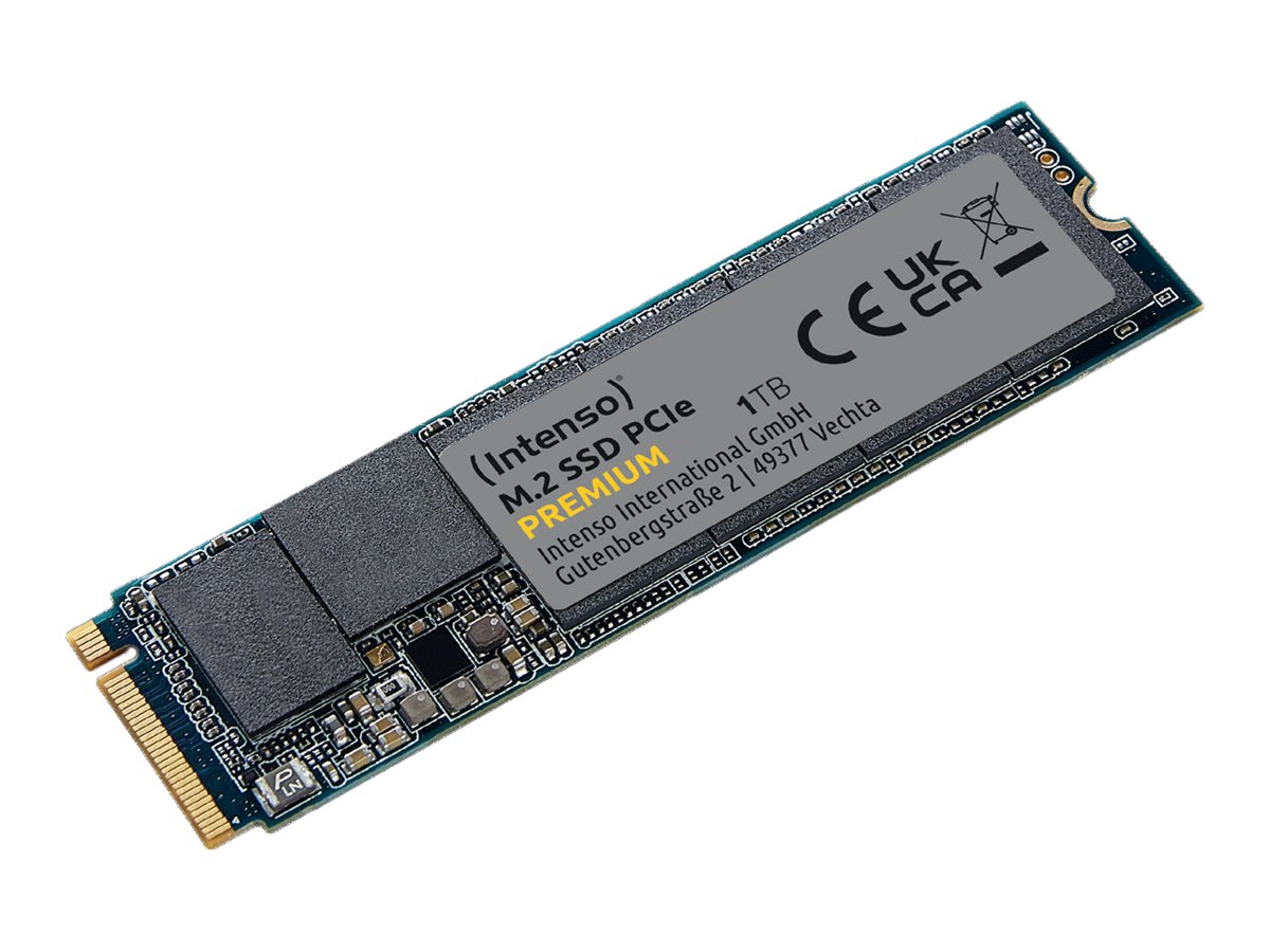 Intenso Premium - SSD - 1 TB - intern - M.2 2280 - PCIe 3.0 x4 (NVMe)