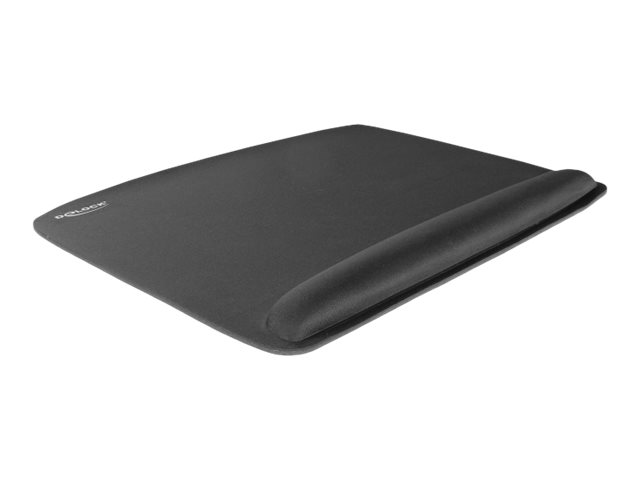 Delock Ergonomic - Mauspad mit Handgelenkpolsterkissen