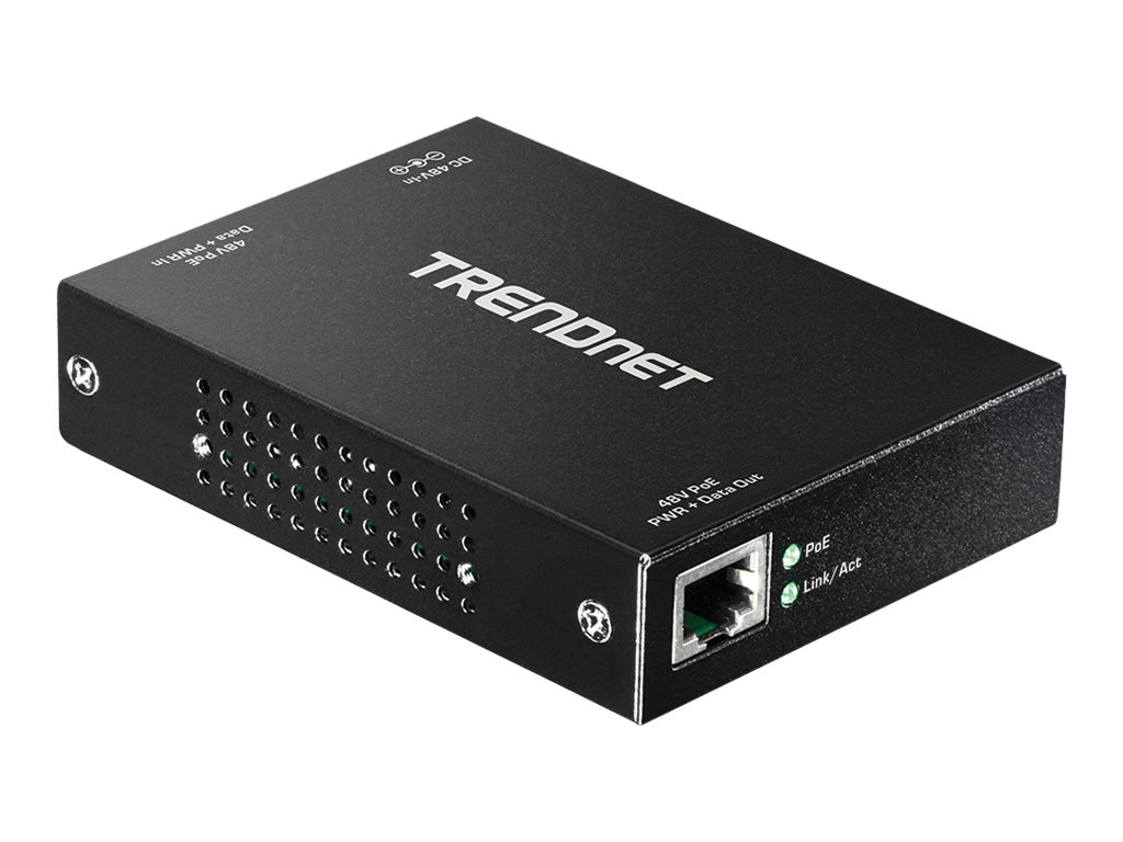 TRENDnet TPE-E100 - Repeater - 1GbE - 10Base-T, 100Base-TX, 1000Base-T