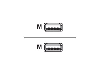 Equip USB-Kabel - USB (M) zu USB (M) - USB 2.0