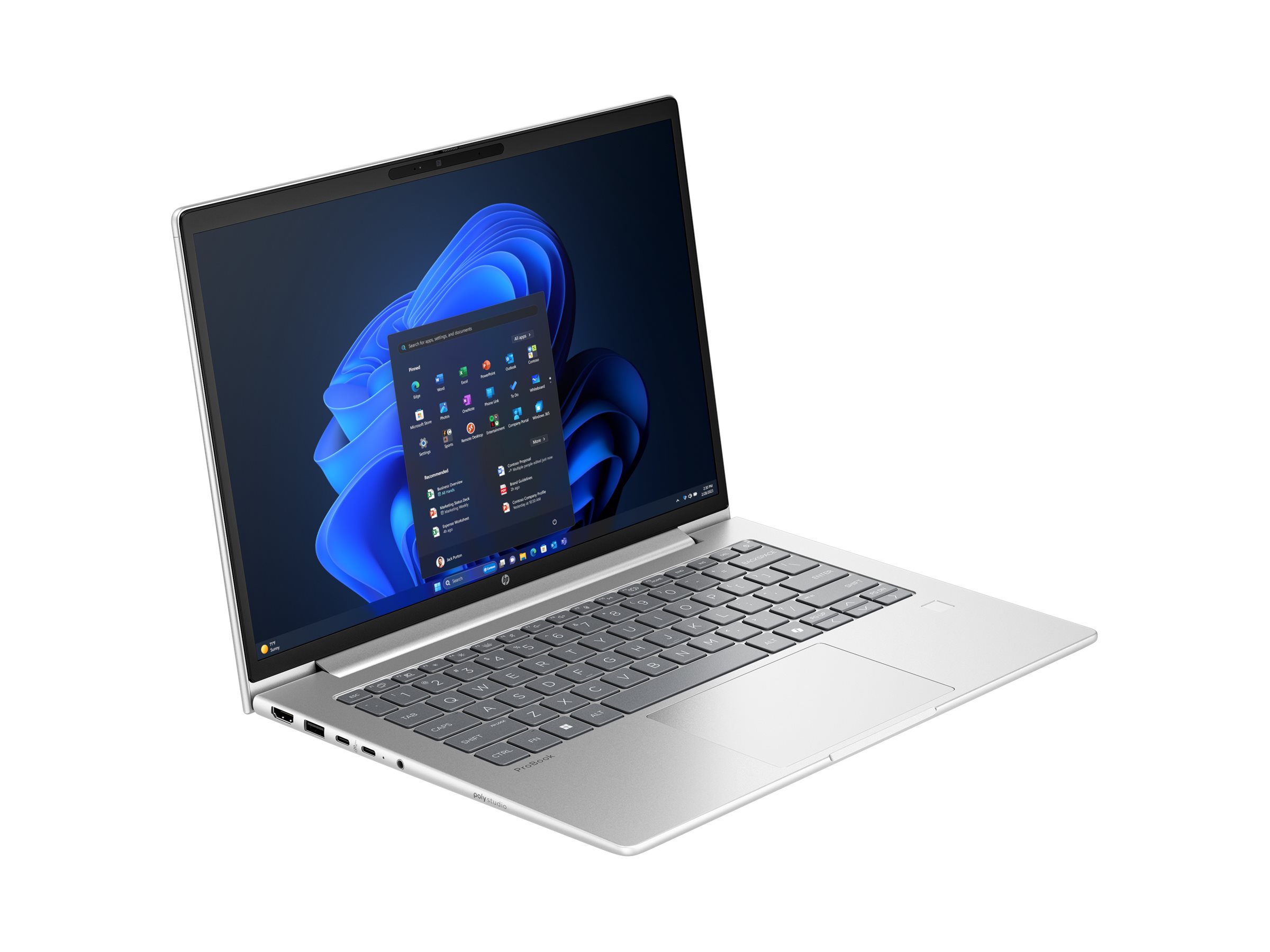 HP ProBook 4 G1iR Notebook - Intel Core i5 i5-1334U - Win 11 Pro - Intel Iris Xe Grafik - 16 GB RAM - 512 GB SSD NVMe - 35.6 cm (14")