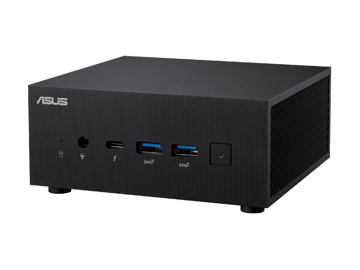ASUS ExpertCenter PN64 BB7004MDE1 - Barebone - Mini-PC - 1 x Core i7 13700H  3.7 GHz - RAM 0 GB - Intel Iris Xe Grafikkarte - 1GbE, 2.5GbE, Bluetooth 5.2, Wi-Fi 6E - WLAN Bluetooth 5.2, 802.11abgnacax (Wi-Fi 6E)