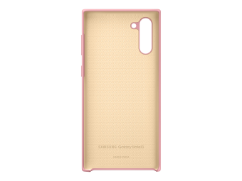 Samsung Soft Touch Silicone Cover EF-PN970 - Hintere Abdeckung für Mobiltelefon - Silikon - pink - für Galaxy Note10, Note10 (Unlocked)