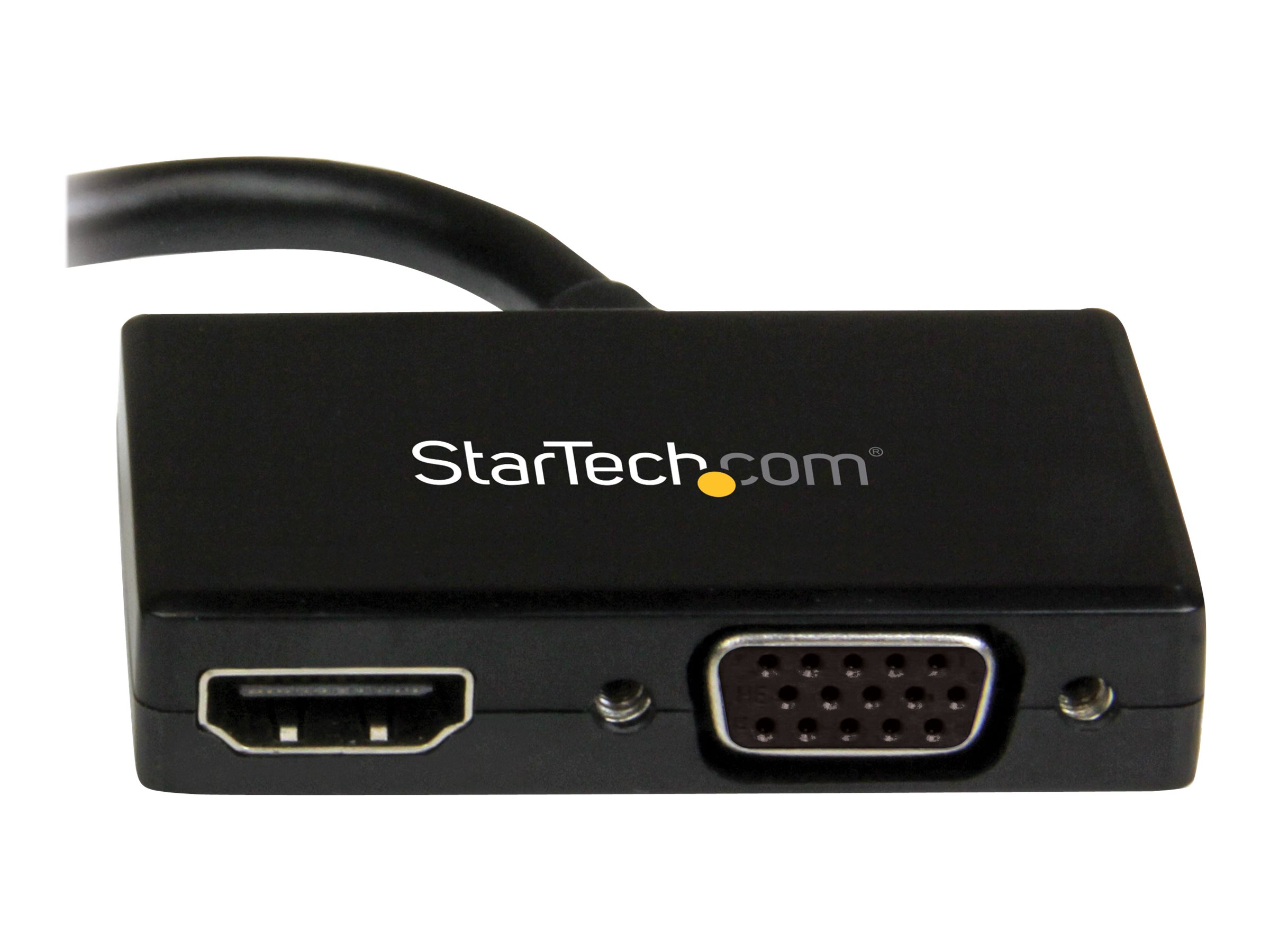 StarTech.com Reise AV Adapter 2-in-1 Mini DisplayPort auf HDMI oder VGA Konverter