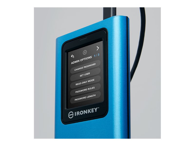Kingston IronKey Vault Privacy 80 - SSD - verschlüsselt - 960 GB - extern (tragbar)