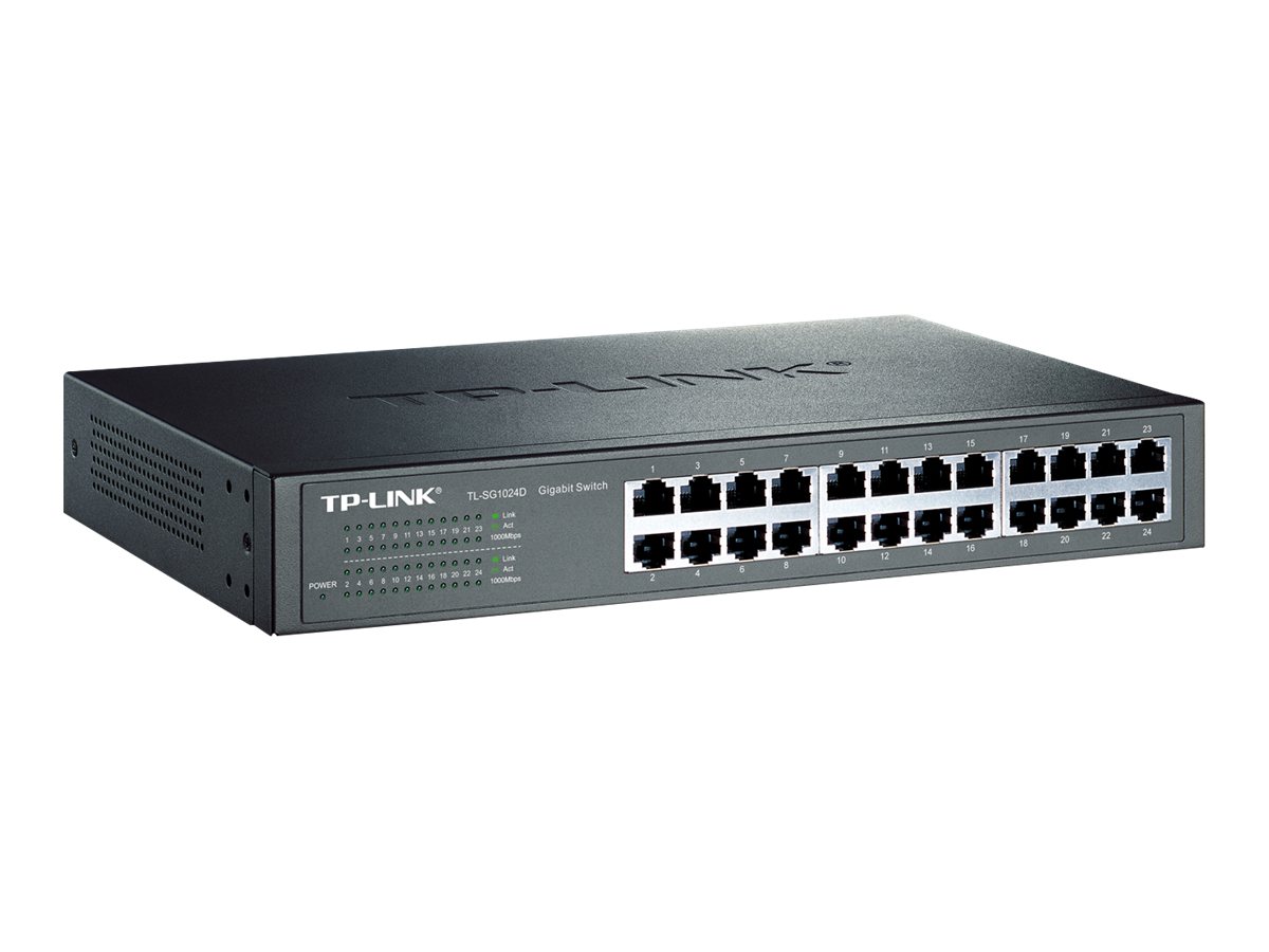 TP-LINK TL-SG1024D - Switch - 24 x 101001000