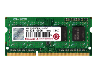Transcend DDR3 - Modul - 4 GB - SO DIMM 204-PIN