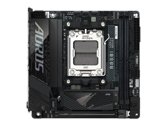 Gigabyte AORUS B850I PRO - Motherboard - Mini-ITX - Socket AM5 - AMD B850 Chipsatz - USB-C 3.2 Gen2, USB 3.2 Gen 1, USB 3.2 Gen 2 - Bluetooth, 2.5 Gigabit LAN, Wi-Fi 7 - Onboard-Grafik (CPU erforderlich)