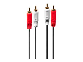 Lindy Premium - Audiokabel - RCA x 2 männlich zu RCA x 2 männlich