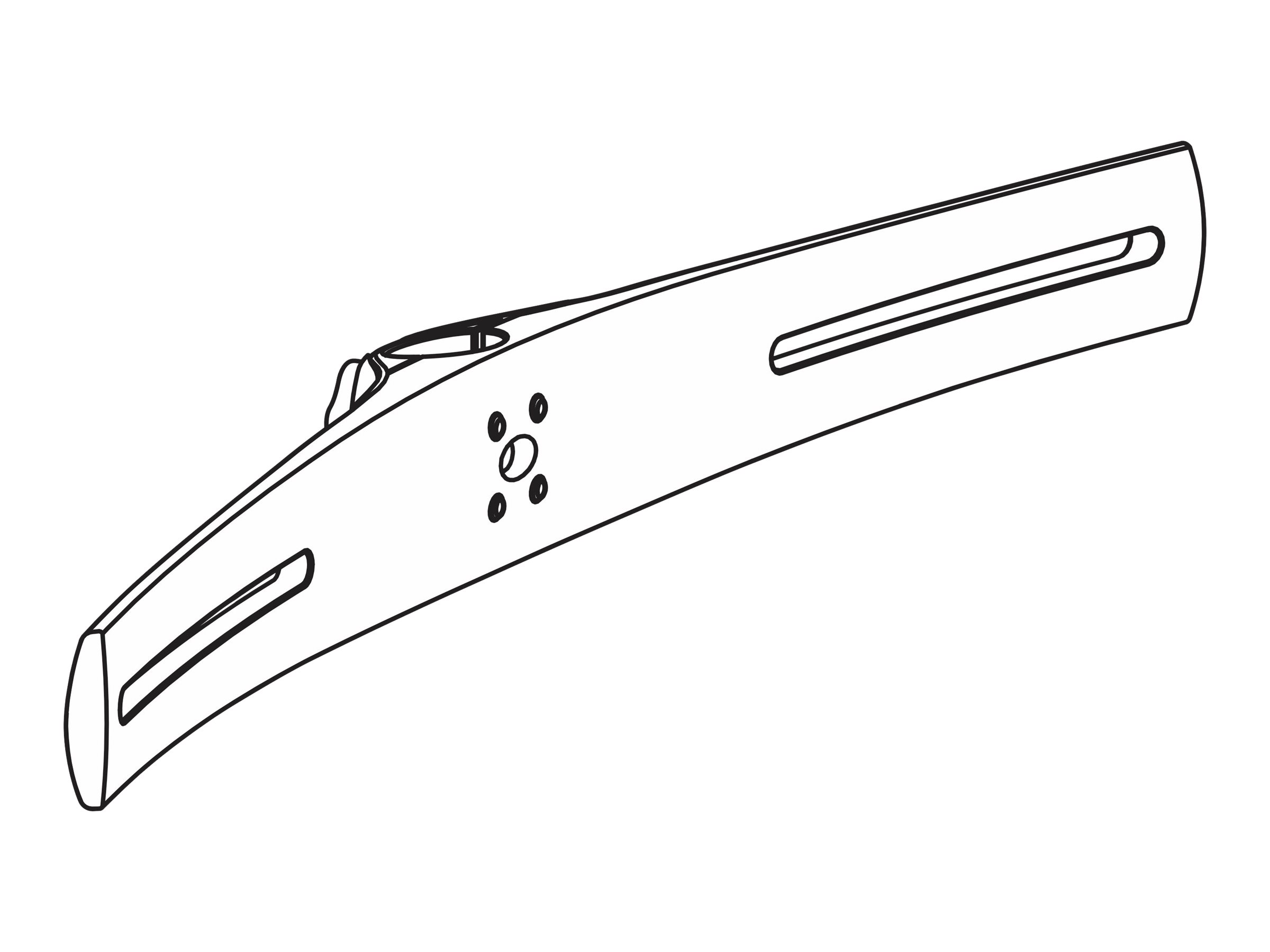 Ergotron DS100 Crossbar - Befestigungskit (Querstange für zwei Monitore)