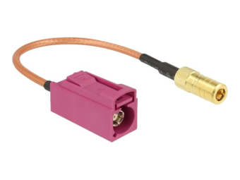 Delock Antennenkabel - FAKRA H-Anschluss weiblich zu SMB weiblich