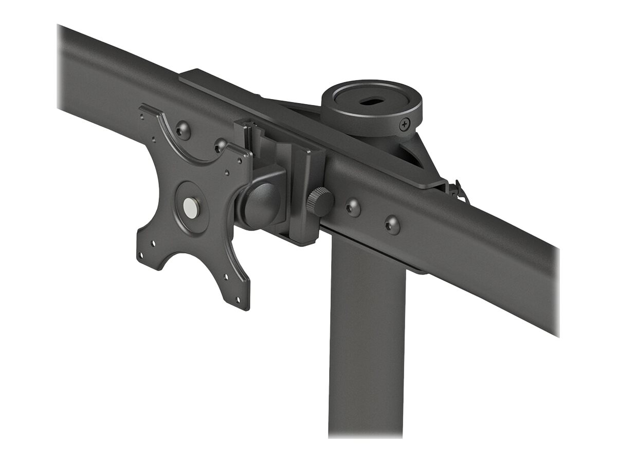 Neomounts FPMA-D700DD6 - Aufstellung - für 6 LCD-Displays - Schwarz - Bildschirmgröße 25.4-68.6 cm (10"-27")