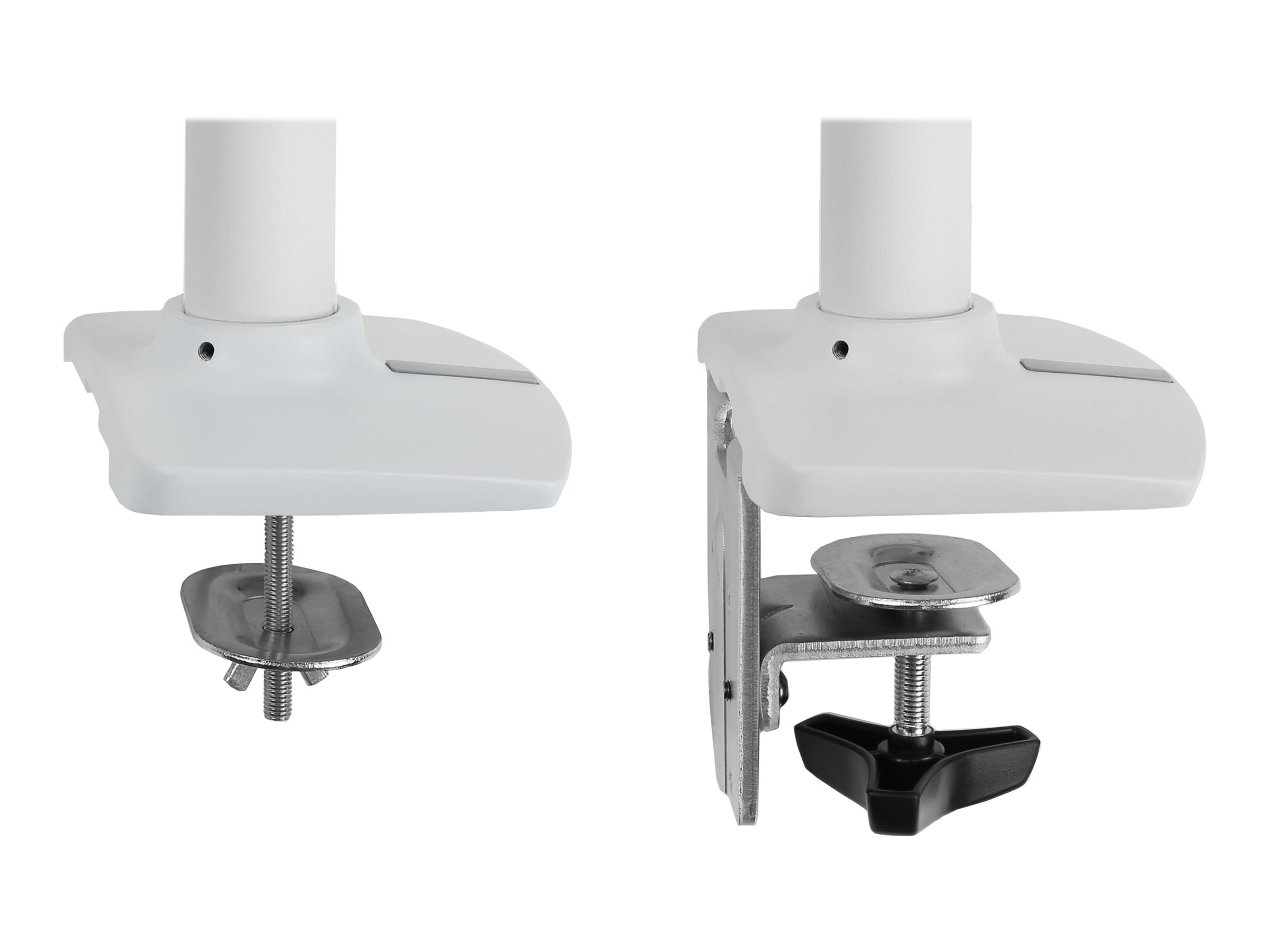 Ergotron LX - Befestigungskit (Gelenkarm, Spannbefestigung für Tisch, Stange, Erweiterungshalterung) - für LCD-Display - Aluminium, Stahl - weiß - Bildschirmgröße bis zu 86,4 cm (bis zu 34 Zoll)