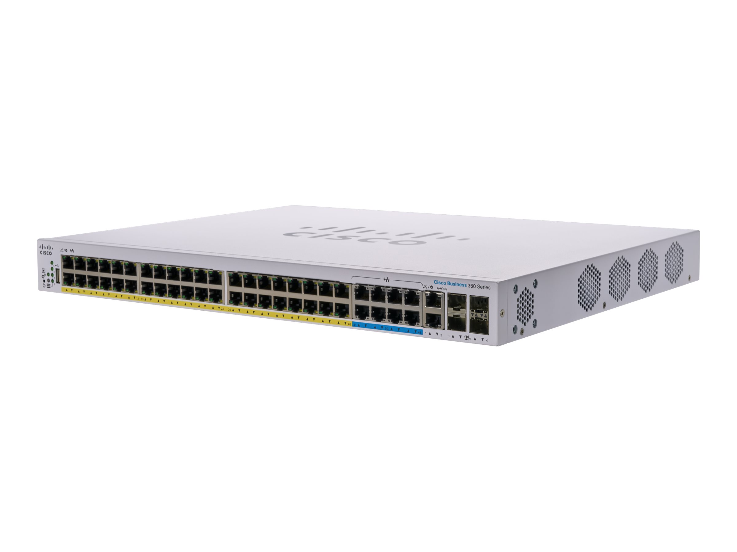 Cisco Business 350 Series CBS350-48NGP-4X - Switch - L3 - managed - 40 x 101001000 (PoE+)
