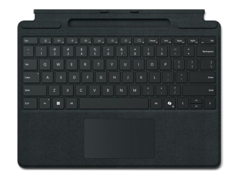 Microsoft Surface Pro Keyboard - Tastatur - mit Trackpad, Beschleunigungsmesser, Surface Slim Pen 2 Ablage- und Ladeschale