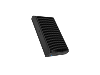 ICY BOX Geh. für NVMe M.2 SSD zu Type-C USB 4 - Gehäuse - Kühlkörper