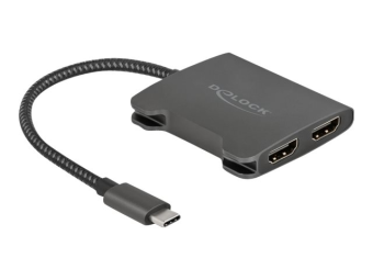 Delock Video-Audio-Splitter - 2 x HDMI - Desktop