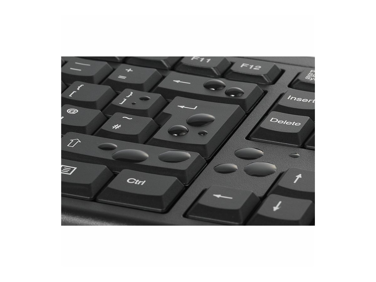 Kensington KM150 EQ - Tastatur-und-Maus-Set - full size