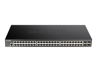 D-Link DGS 1250-52X - Switch - Smart - 48 x 101001000 + 4 x 10 Gigabit SFP+