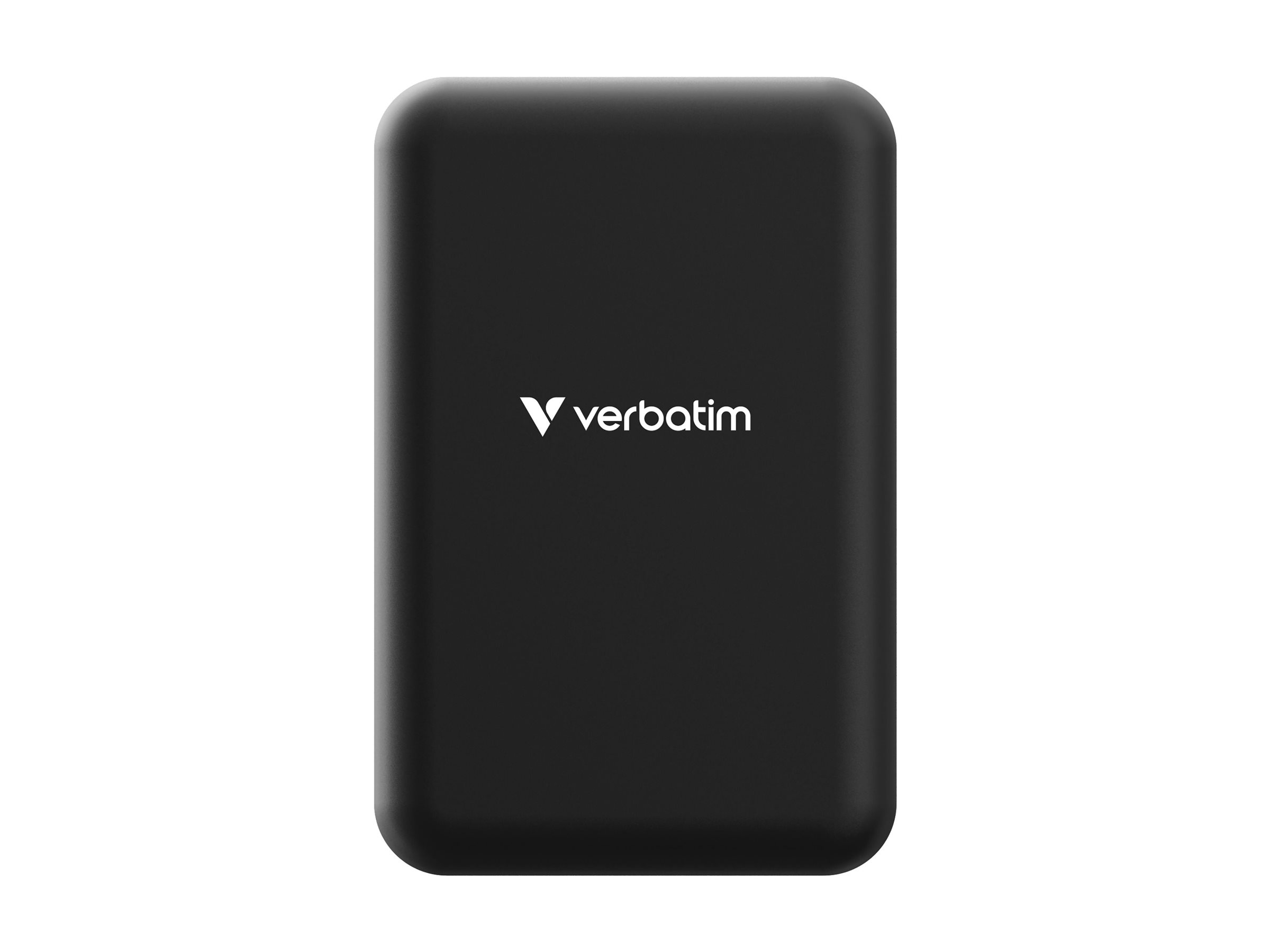 Verbatim Charge n Go Essentials - Induktive Power Bank - magnetisch - 20000 mAh - 35 Watt - 3 A - PD 3.0, QC 3.0, Apple 2.4A, USB BC 1.2, Apple Fast Charge (24 pin USB-C)
