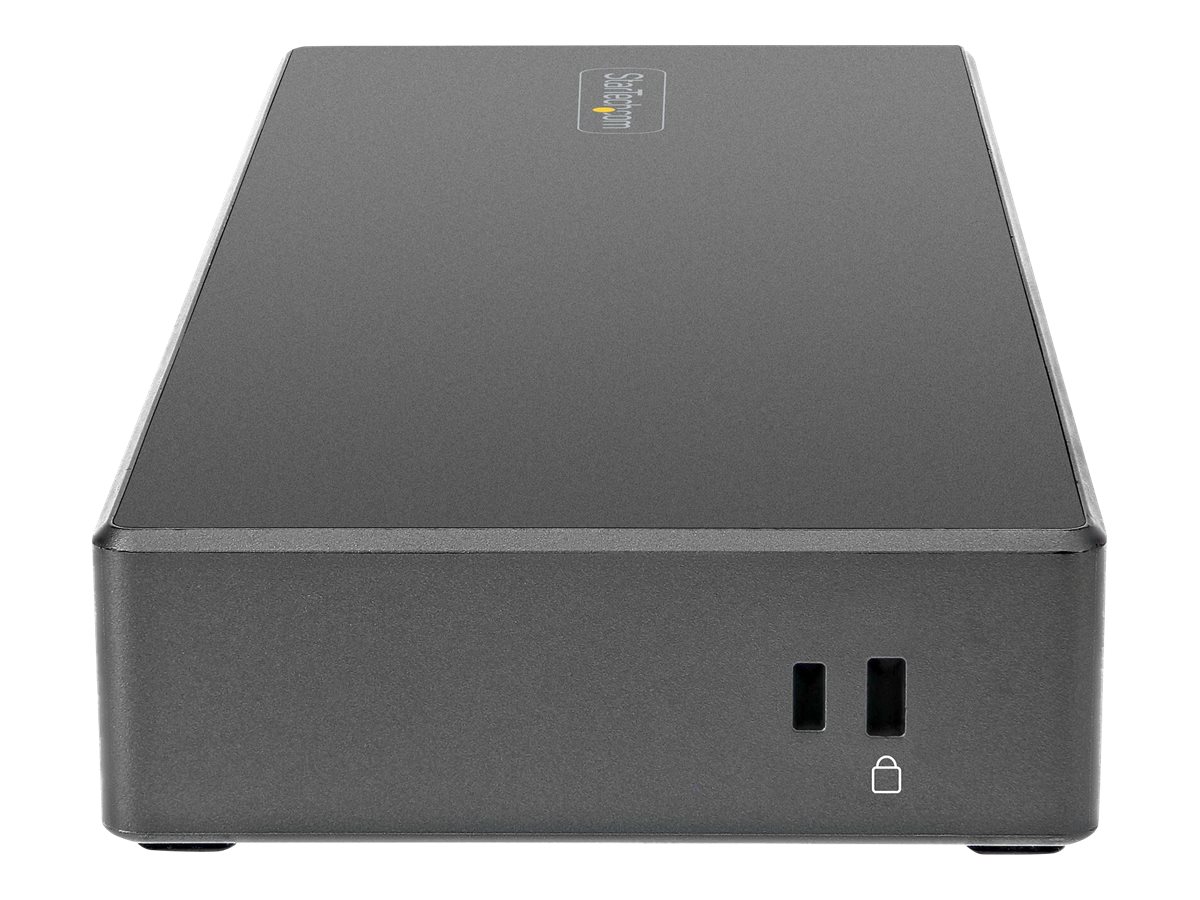 StarTech.com USB-C Dock - Dreifach 4K Monitor - USB Typ-C Dockingstation - 100 W PD 3.0 - DP 1.4 Alt Mode & DSC, 2x DisplayPort 1.4HDMI 2.0 - 6xUSB (2x 10Gbps)