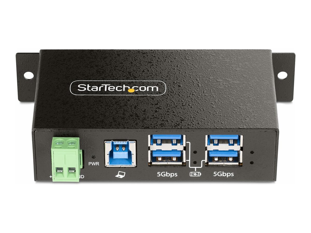 StarTech.com 4-Port USB 3.0 Hub, Managed, Industriegehäuse