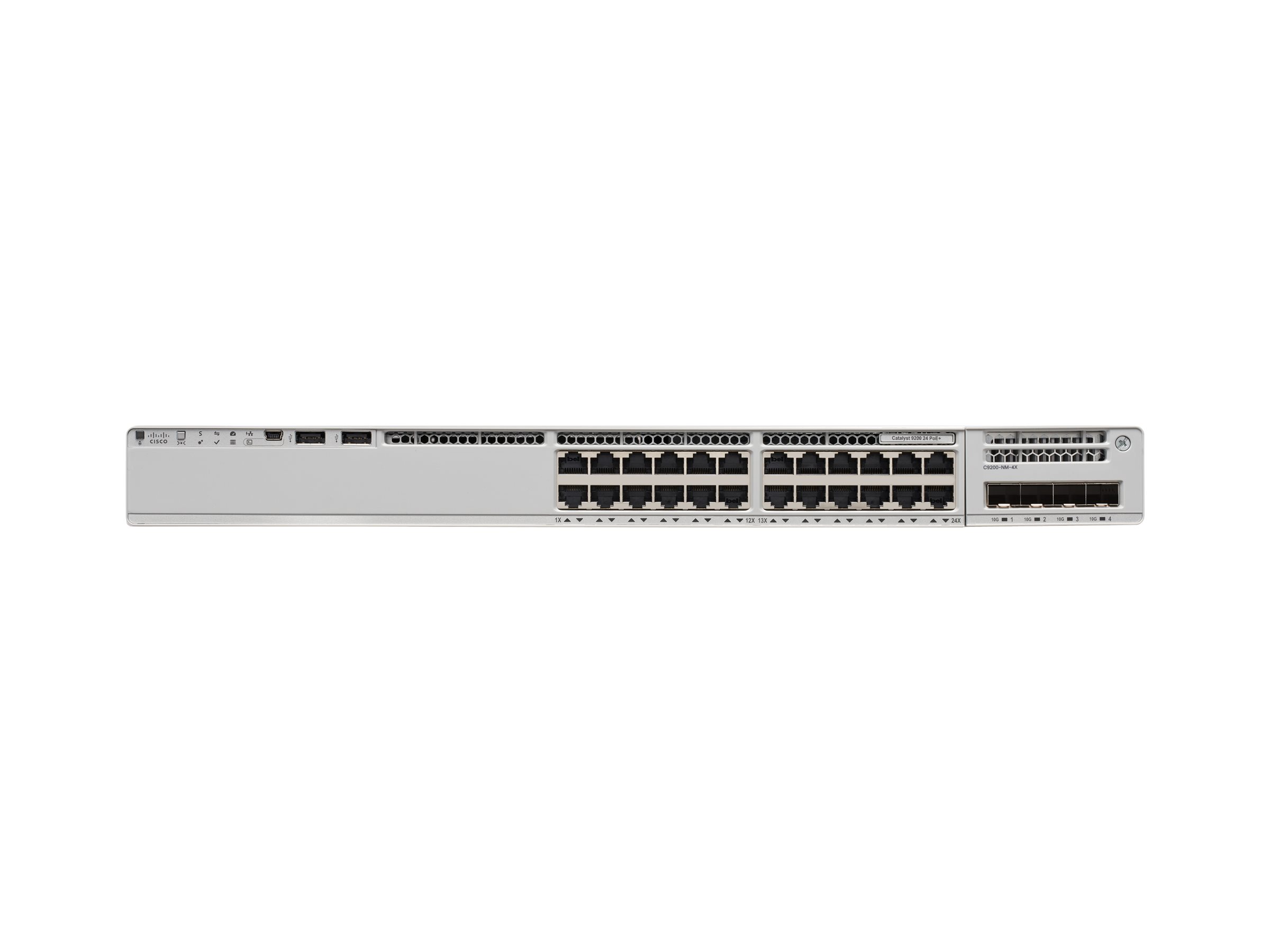 Cisco Catalyst 9200 - Network Advantage - Switch - L3 - Smart - 24 x 101001000 (PoE+)