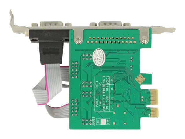 Delock PCI Express Card > 2 x Serial RS-232 High