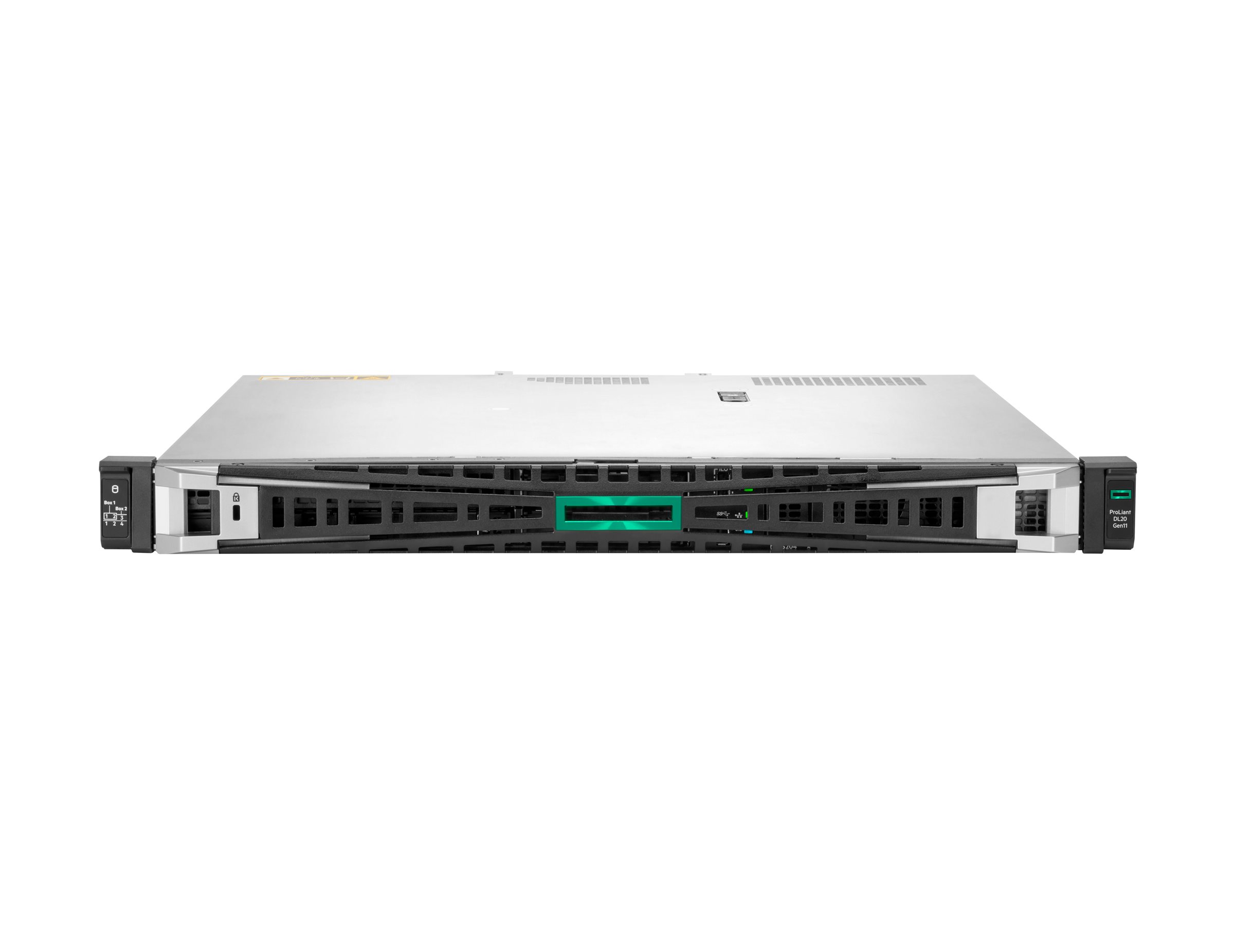 HPE ProLiant DL20 Gen11 - Server - Rack-Montage - 1U - 1-Weg - 1 x Xeon E-2436  2.9 GHz - RAM 32 GB - SATA - Hot-Swap 6.4 cm (2.5")