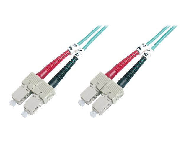 DIGITUS LWL Multimode Patchkabel, OM4, SC  SC
