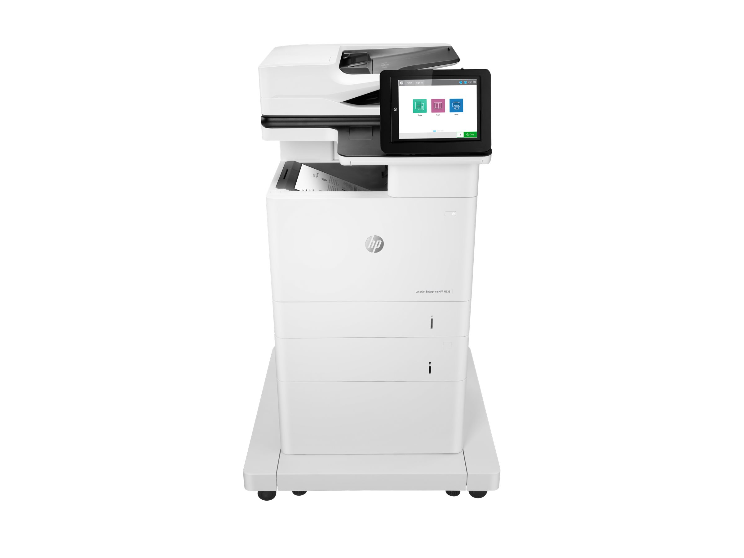HP LaserJet Enterprise MFP M635fht - Multifunktionsdrucker - sw - Laser - 216 x 864 mm (Original)