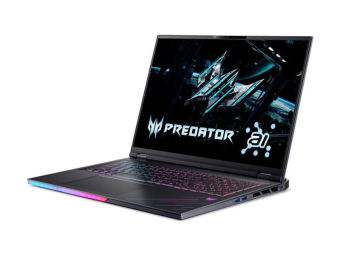 Acer Predator Helios 18 AI PH18-73 - Intel Core Ultra 9 275HX  2.7 GHz - Win 11 Pro - GeForce RTX 5080 - 128 GB RAM - 1.024 TB SSD NVMe + 1.024 TB M.2 2280 SSD NVM Express (NVMe)