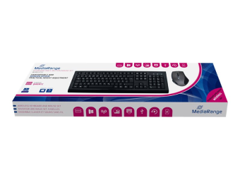 MEDIARANGE MROS104 - Tastatur-und-Maus-Set
