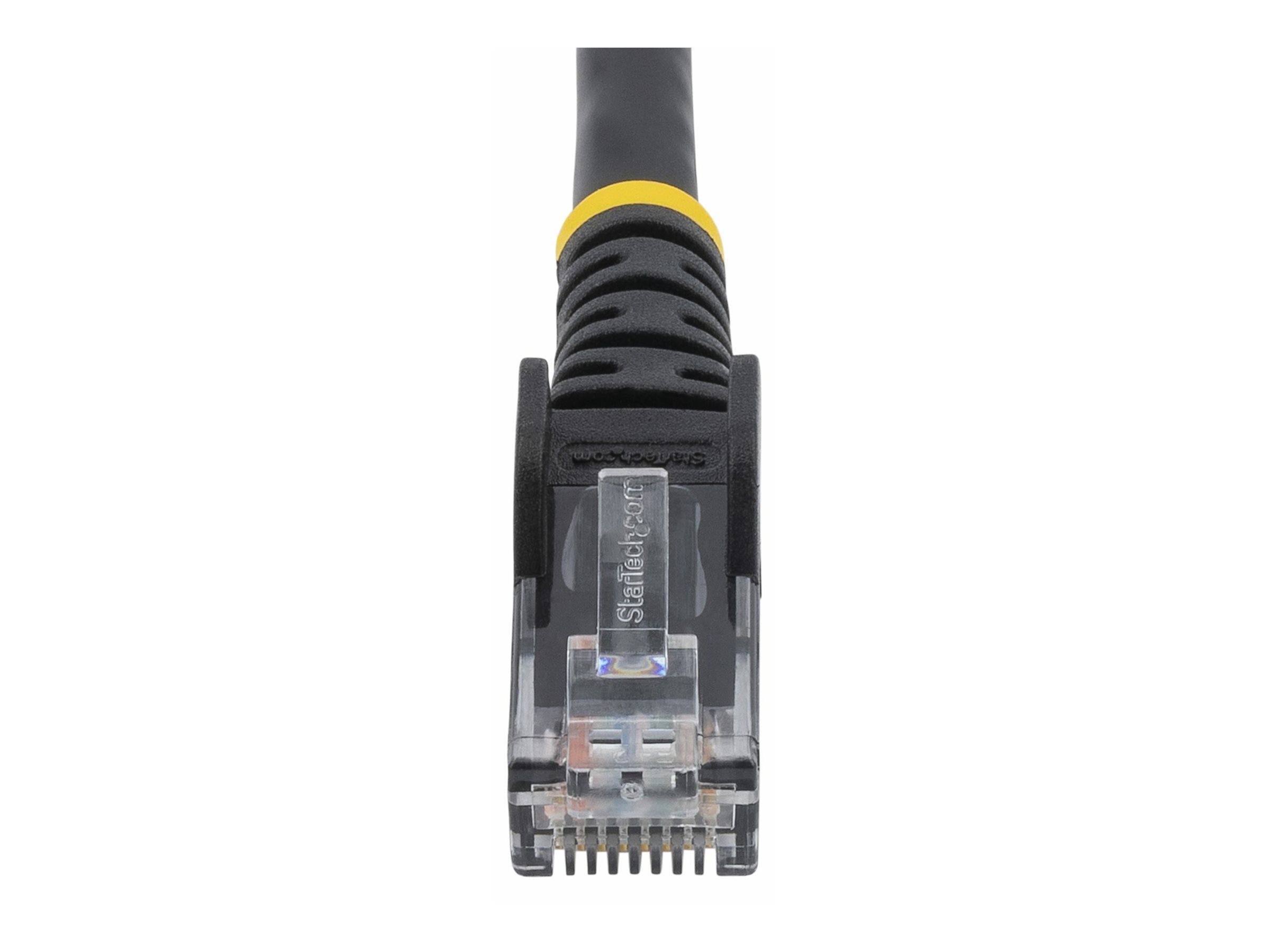 StarTech.com 1m CAT6 Ethernet Cable, 10 Gigabit Snagless RJ45 650MHz 100W PoE Patch Cord, CAT 6 10GbE UTP Network Cable wStrain Relief, Black, Wiring is UL CertifiedTIA - Category 6 - 24AWG (N6PATC1MBK)