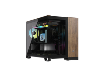 Corsair 2500X - Mid tower - micro ATX - Seitenteil mit Fenster (gehärtetes Glas)