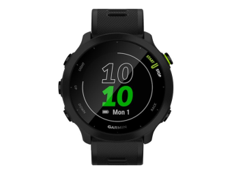 Garmin Forerunner 55 - Schwarz - Sportuhr mit Band - Silikon - schwarz - Anzeige 2.63 cm (1.04)