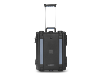 Dicota Koffer mit Rollen für 14 Tablets - Lade-Case