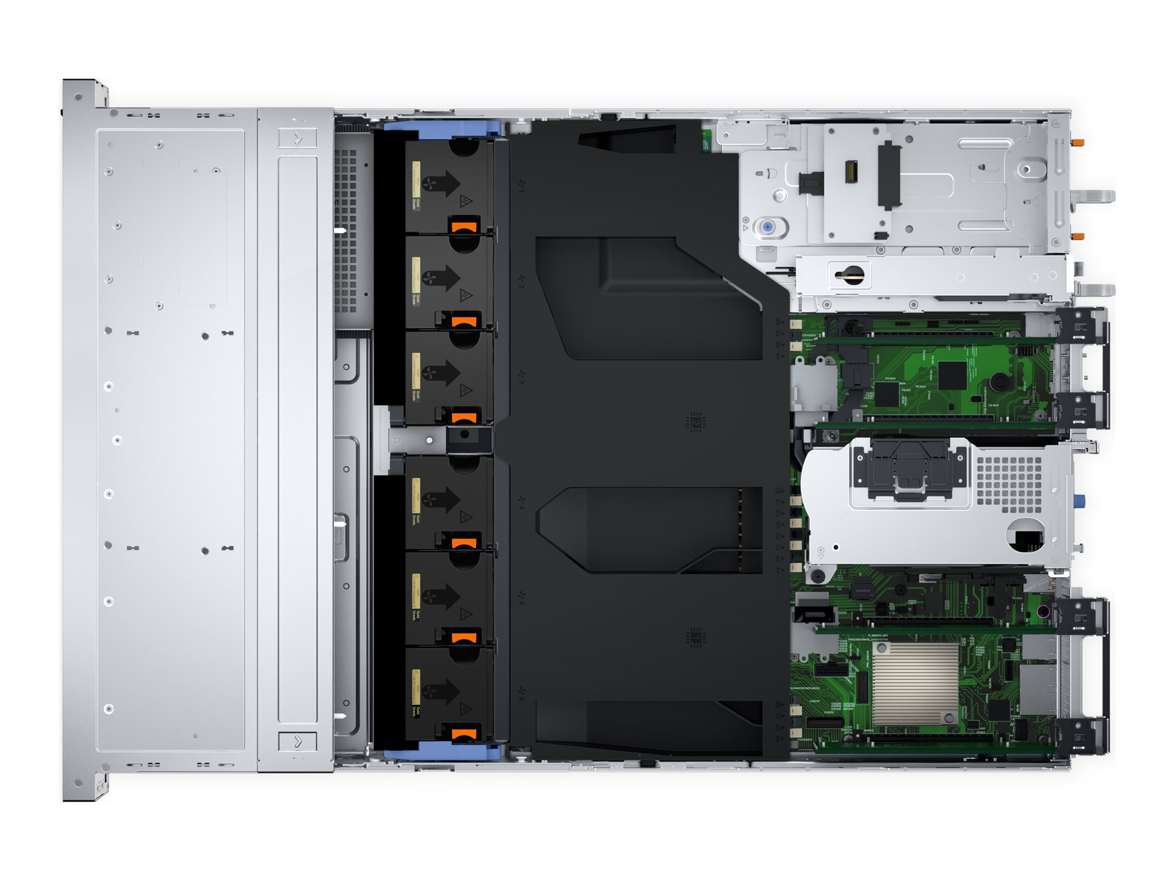 Dell PowerEdge R760xs - Server - Rack-Montage - 2U - zweiweg - 1 x Xeon Silver 4410T  2.7 GHz - RAM 32 GB - SAS - Hot-Swap 8.9 cm (3.5")