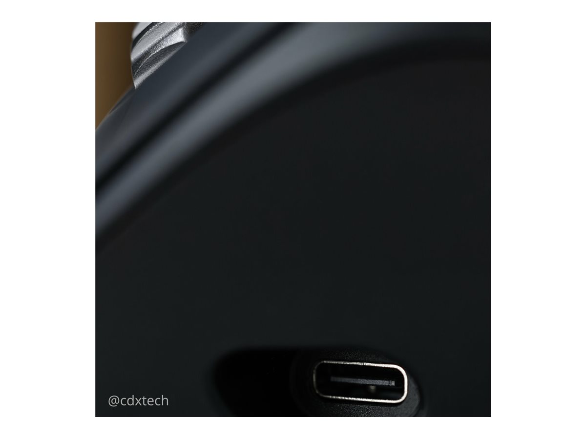 Kensington Pro Fit Ergo TB550 Trackball EQ - Trackball - ergonomisch - optisch - 9 Tasten - kabellos - 2.4 GHz, Bluetooth - kabelloser Empfänger (USB)