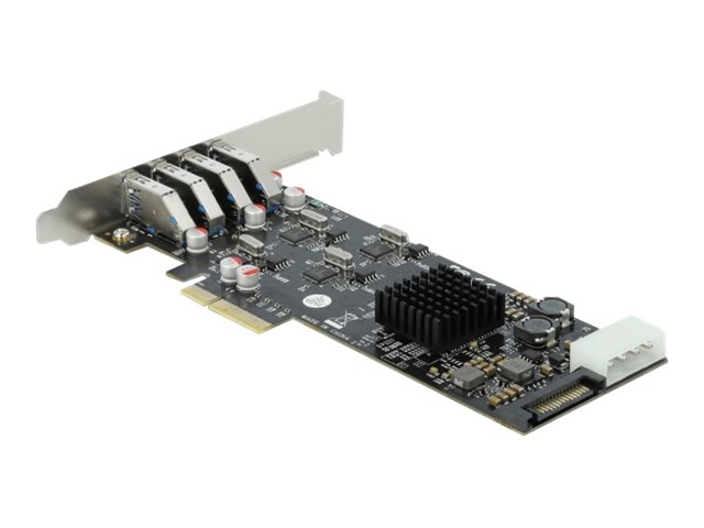 Delock USB-Adapter - PCIe 2.0 x4 Low-Profile