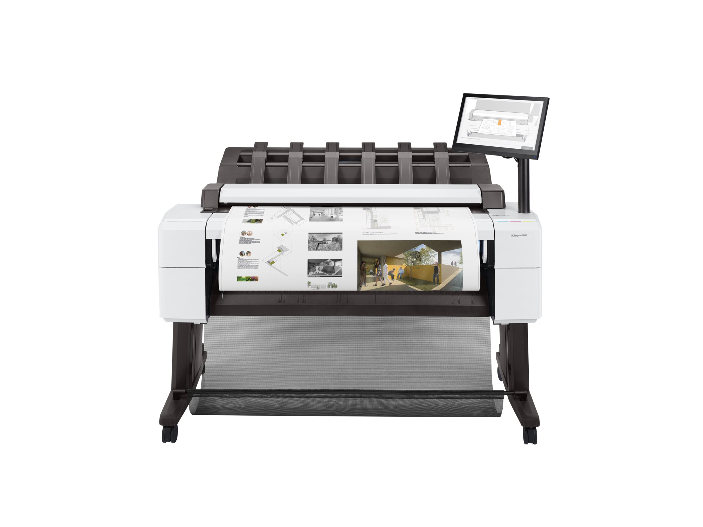HP DesignJet T2600 PostScript - 914 mm (36") Multifunktionsdrucker - Farbe - Tintenstrahl - 914 x 8000 mm, 610 x 15000 mm (Original)