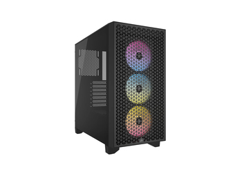 Corsair 3000D RGB AIRFLOW - Mid tower - E-ATX - Seitenteil mit Fenster (gehärtetes Glas)
