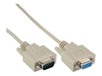 InLine 40er B-Pack Serielle Verlängerung - 9pol STBU - vergossen - 2m