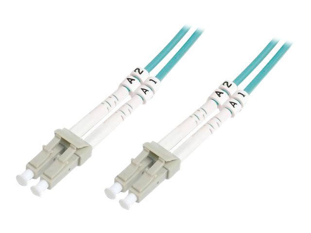 DIGITUS LWL Multimode OM 3 Patchkabel, LC  LC