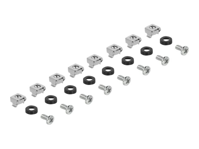 Delock Rack-Schublade - Schwarz - 1U - 48.3 cm (19")